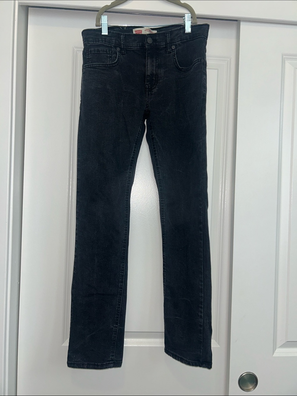 Levi's Black Straight-Leg Jeans
